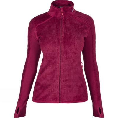 Chaquetas Berghaus Scorch Micro Grid Full Zip Mujer - Burdeos - Chile XCL207654